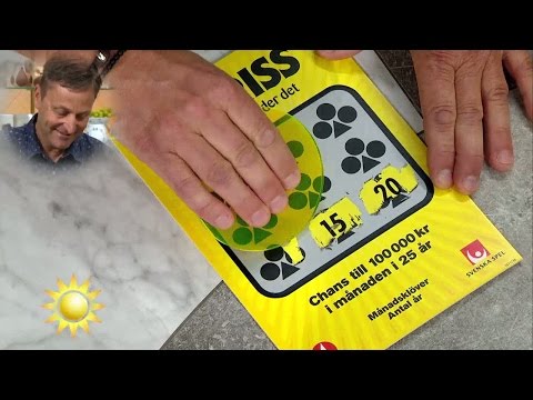 Håkan blir mångmiljonär på triss! - Nyhetsmorgon (TV4)