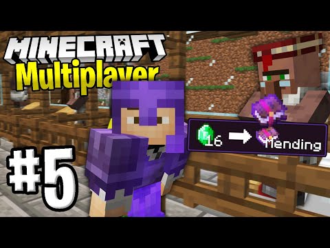 THE LUCKIEST VILLAGERS In Minecraft Multiplayer Survival (Episode 5)