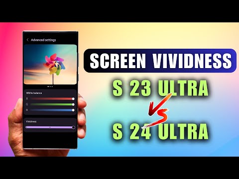 Vivid Mode on Galaxy S 24 Ultra Vs S 23 ultra. How different is it?