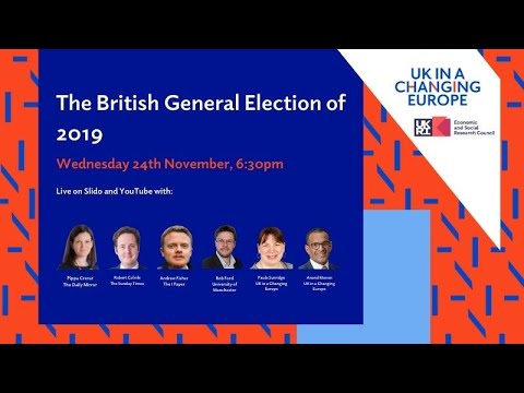 The British General Election of 2019