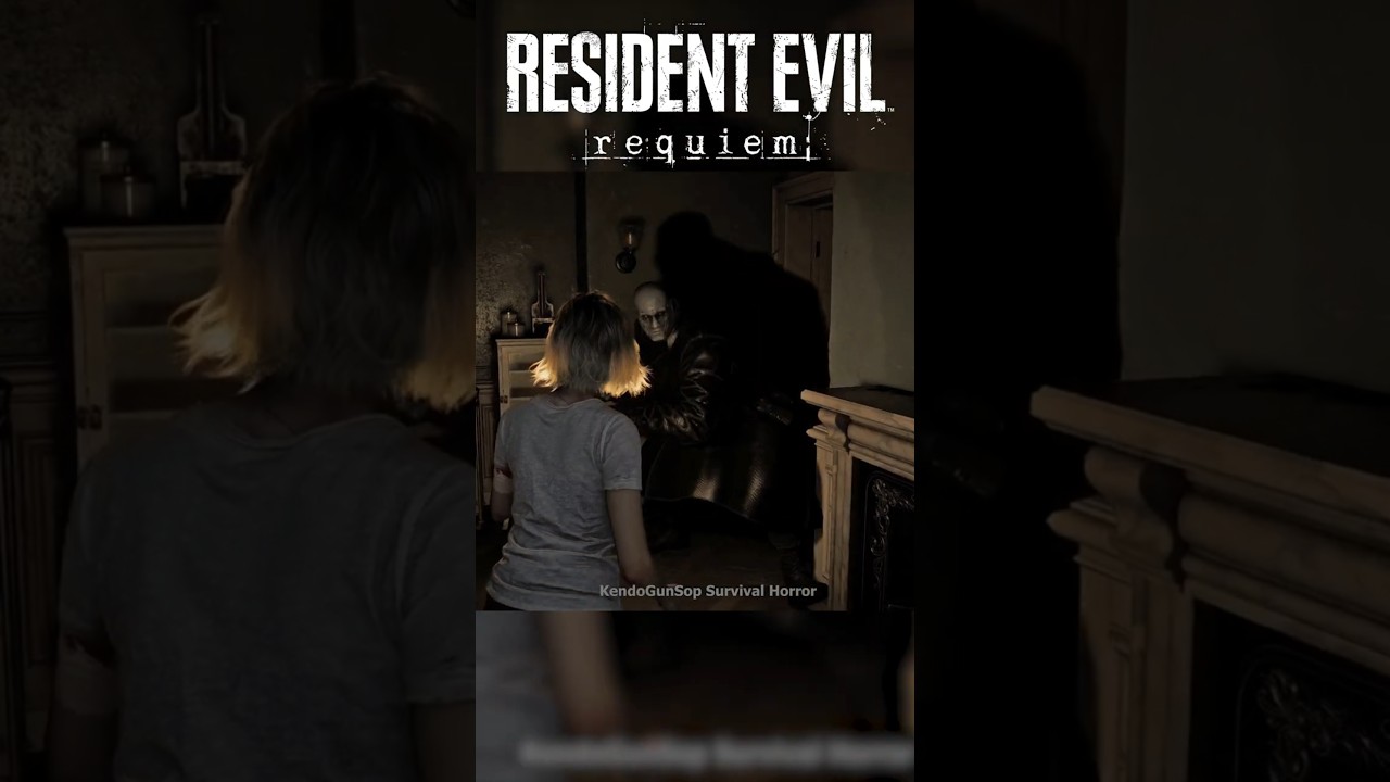 What The Hell Was That Thing!? - RESIDENT EVIL REQUIEM T-501 Tyrant (MR X) Grace Story MOD Gameplay