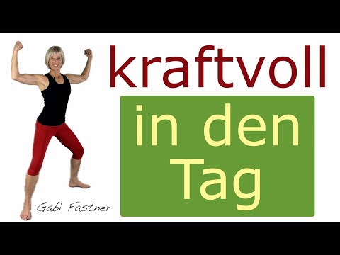 🦖 20 min. powerful start to the day | dynamic & isometric strengthening, without equipment, standing