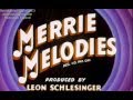 Merrie Melodies 1940 Rare Intro
