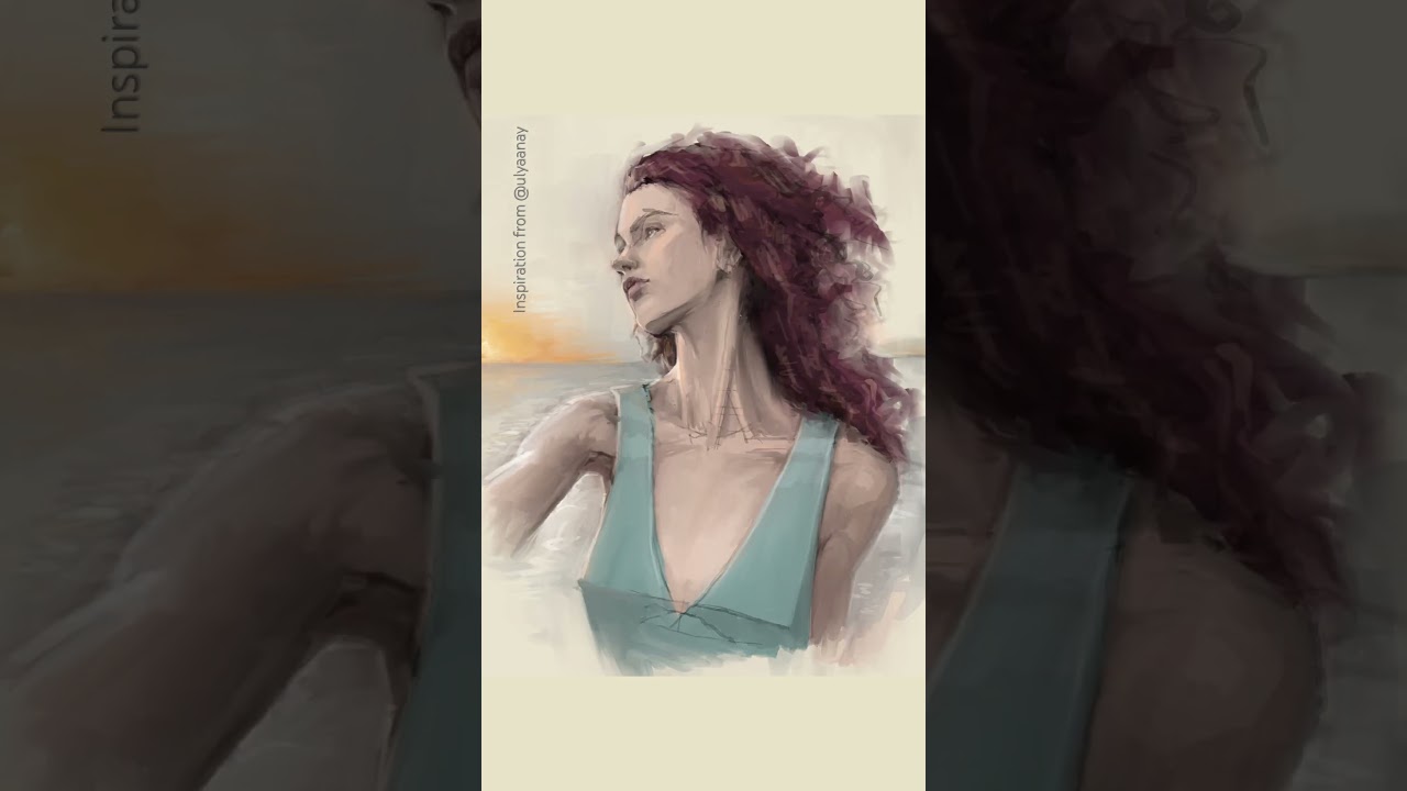 Digital illustration [ iPad + Procreate ] 💓😁 #howtodraw #人物画 #procreate #プロクリエイト #digitalart #ヨシメソ