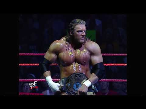 Triple H Entrance as Undisputed Champion - Raw 3/25/02