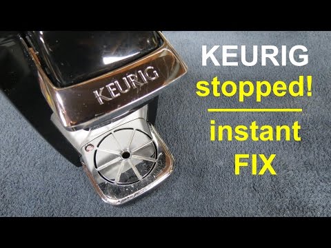 How to Fix ● KEURIG Coffee Maker that Stopped or Slow Brewing