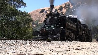 preview picture of video 'Quintuple header - Steamfest - Niles Canyon Railway'