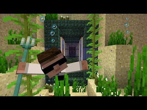 Underwater Airlock Tutorial | Minecraft Update Aquatic