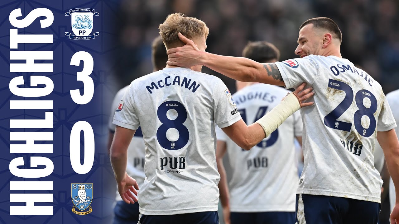 Preston vs Sheffield Wed Video Highlights Season 2025/2026