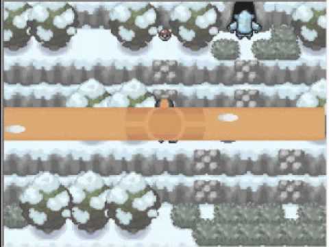 Pokemon Spirit Gold Walkthrough 93 - Mt. Silver & Regis (Philbin?)