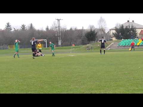 Tytan Wisznice 4:0 Hutnik Huta Dąbrowa - skrót meczu