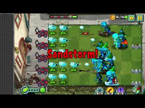 Plants vs Zombies 2 gameplay - Piñata Party - 9th October 2021