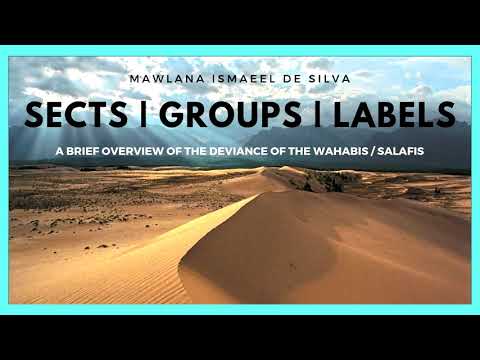 Sects | Groups | Labels - Wahabi Salafi Deviancy | Ustadh Ismaeel de Silva