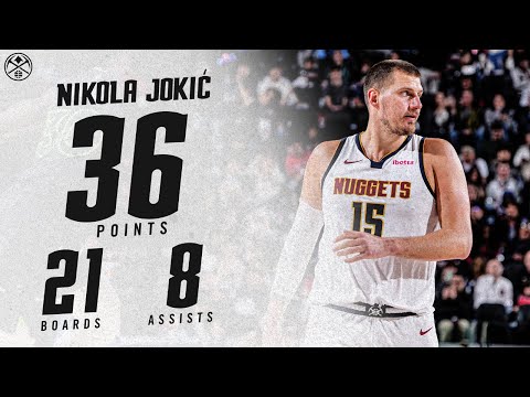 Nikola Jokić Game Highlights vs. LA Clippers 📺 Round 1 Game 4 | 2025 NBA Playoffs