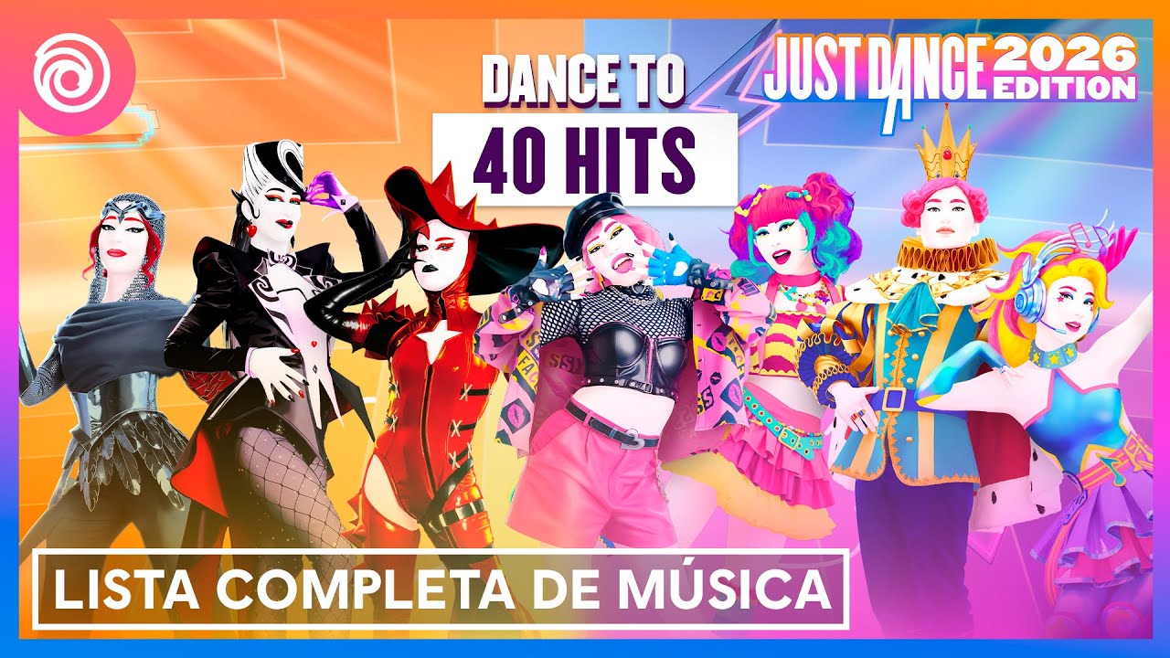 Just Dance 2026 Edition - Lista Completa de canciones