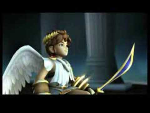 Pit cutscene from Smash