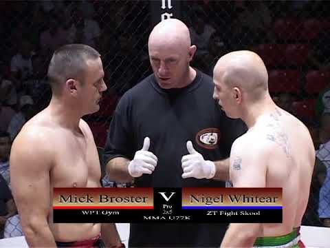 Mick Broster (UK) V's Nigel Whitear (UK) - FX3 Fight Night 3