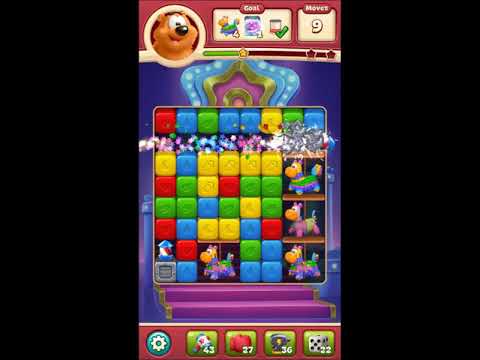 Toon Blast Level 2459 - NO BOOSTERS 🐻🐺🐱 | SKILLGAMING ✔️