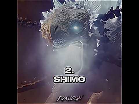 Top 8 Strongest Monsterverse Titans (My Opinion) #monsterverse #godzilla #edit