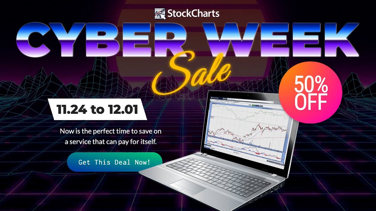 The Biggest StockCharts Sale of the Year Is Here 🎉 (Limited Time!)