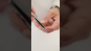 قلم لاين فضي كامل 175 حجر أونكس
