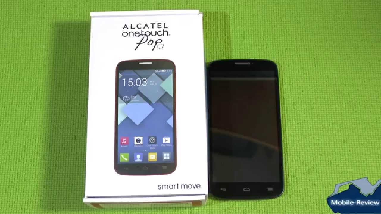 Смартфон Alcatel One Touch 7041D POP C7 Pure White