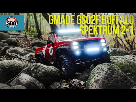 Gmade GS02F Buffalo and Spektrum Firma 2-1 Combo Run!