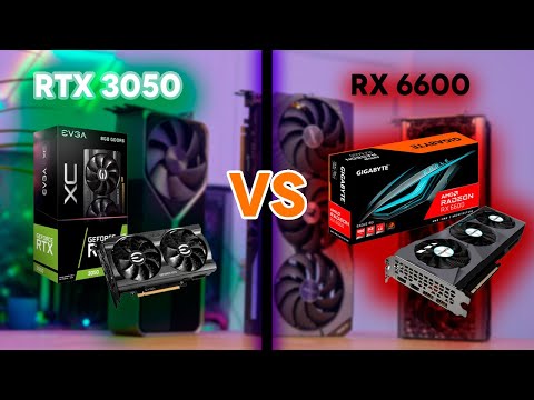 RTX 3050 VS RX 6600 ¿CUAL ES MEJOR?