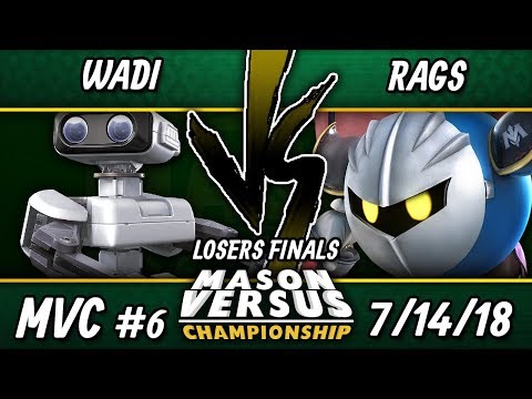 MVC Smash 4 - WaDi (ROB, Mewtwo) Vs. Rags (Meta Knight) - WiiU Losers Finals