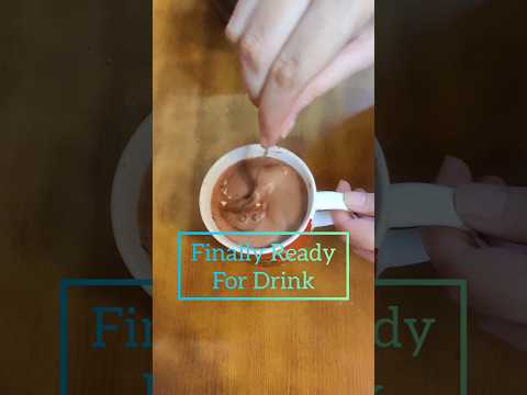Perfect Hot Chocolate Recipe with Cadbury Hot Chocolate Powder to enjoy in Christmas 🎄🎁⛄🎅 #shorts