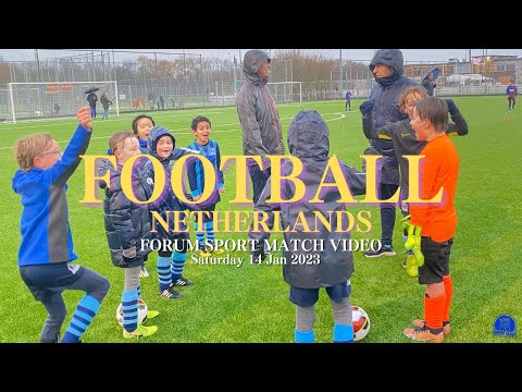 【オランダサッカー挑戦・日本人8歳 】Forum Sport J09-2 Match Film ( 14 Jan 2023 )