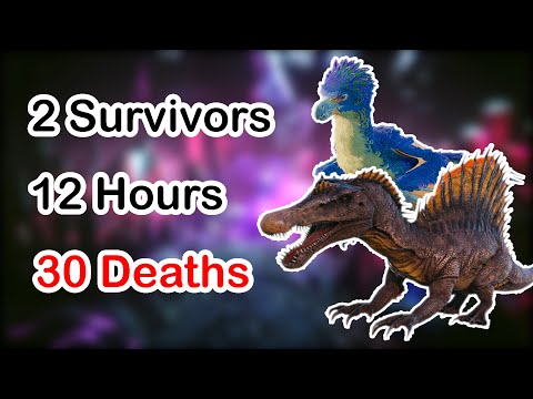 Can Two Players Beat The Hardest ARK Map in Hardcore Mode?