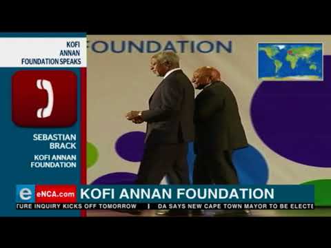 The world still mourning the passing Kofi Annan