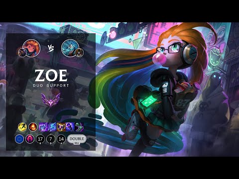 Zoe Support vs Zilean - EUW Master Patch 12.8