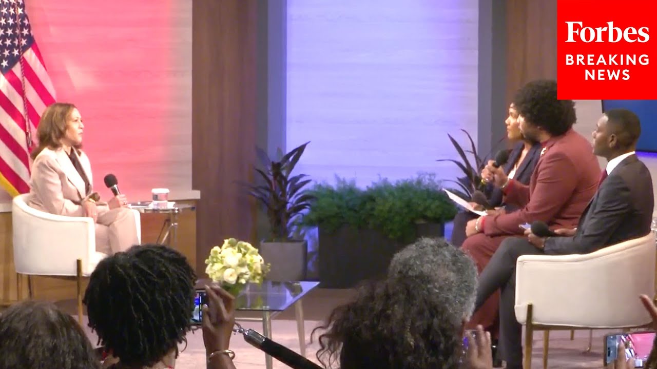 BREAKING NEWS: Kamala Harris Takes Question After Question At Black Journalists Event