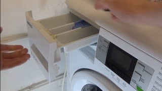 How to Tip #27 : Remove and Clean your detergent drawer on a Beko Excellence Washing Machine.