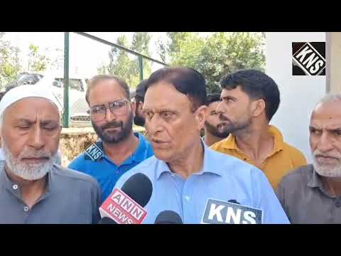 Chowdry Ramzan visits Handwara Industrial Estate and Fruit Mandi, meets industrialists and traders, reviews their concerns and directs officials to address basic issues on priority.
