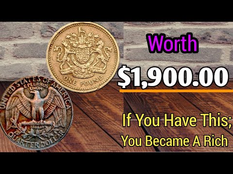 Top 2 Rare Coins Worth Up to $100,000! | 1983 £1 Coin & 1976 Washington Quarter Value Revealed!