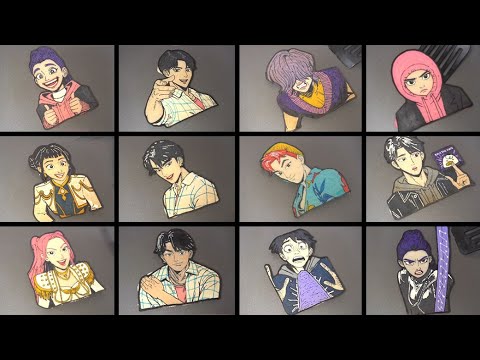 KPop Demon Hunters Pancake Art - SAjA Boys, HUNTRX