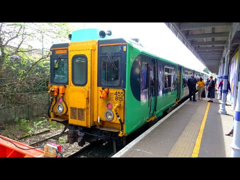 Southern Class 455 Ride: Beckenham Junction to London Bridge - 18/04/22