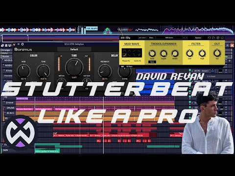 Stutter Beat like a Pro on a Budget DAW [TRACKTION WAVEFORM 13]
