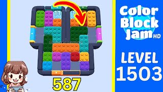 Solusi Level 1503 Color Block Jam