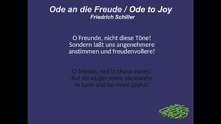 Ode an die Freude / Ode to Joy - Friedrich Schiller