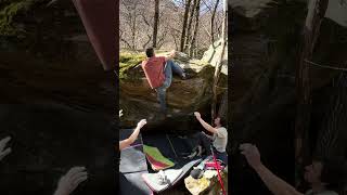 Video thumbnail of The key of fire, 7b. Brione