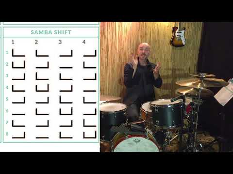 Zählen mit Samba-Akzenten - Unabhängigkeit am Schlagzeug