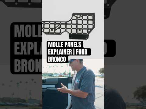 2021-25 Ford Bronco Molle Panels | EXPLAINER