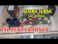 Penyebab Suara Serak Pada Amplifier
