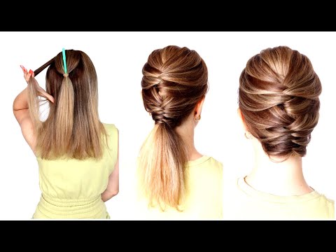 If you don't know how to do French Fishtail Braid, try this hack💡 #hairstyles #braids #hairstyle