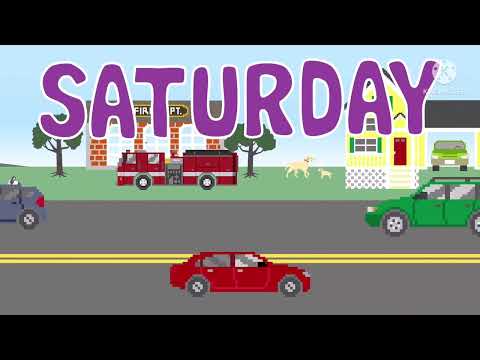 Days Of The Week With Vehicles - @jerrieltheobjectshowfan