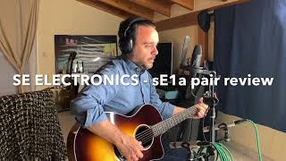 Video thumbnail for sE Electronics - sE1a Review by Petros Antoniou by Petros Antoniou